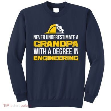 Engineer Grandpa  Sweatshirt