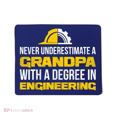 Engineer Grandpa  Mousepad