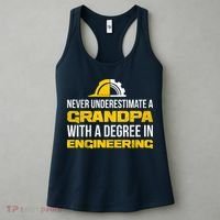 Engineer Grandpa  Women's Tank Top thumb 3