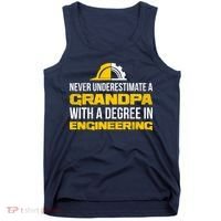 Engineer Grandpa  Tank Top thumb 0