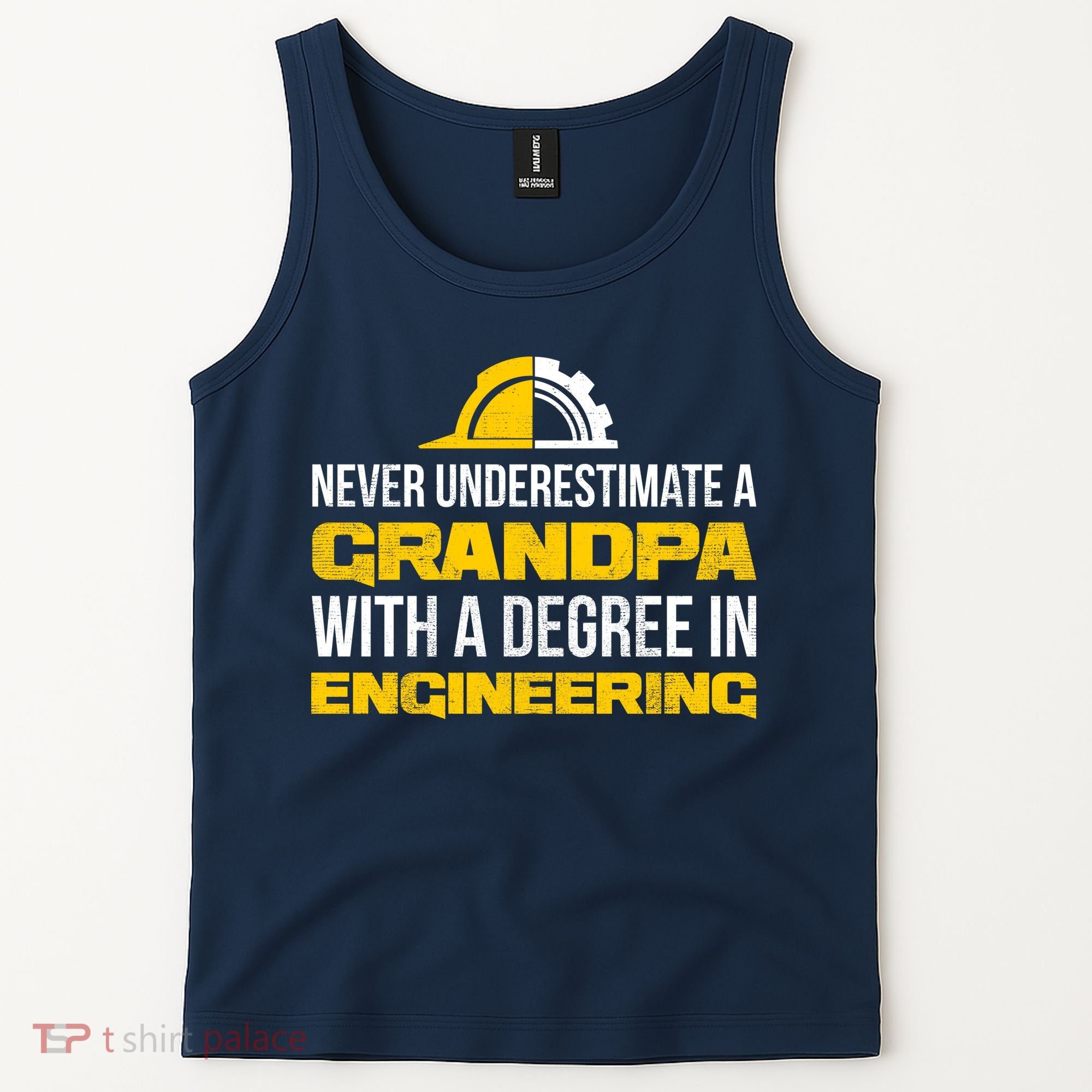 Engineer Grandpa  Tank Top