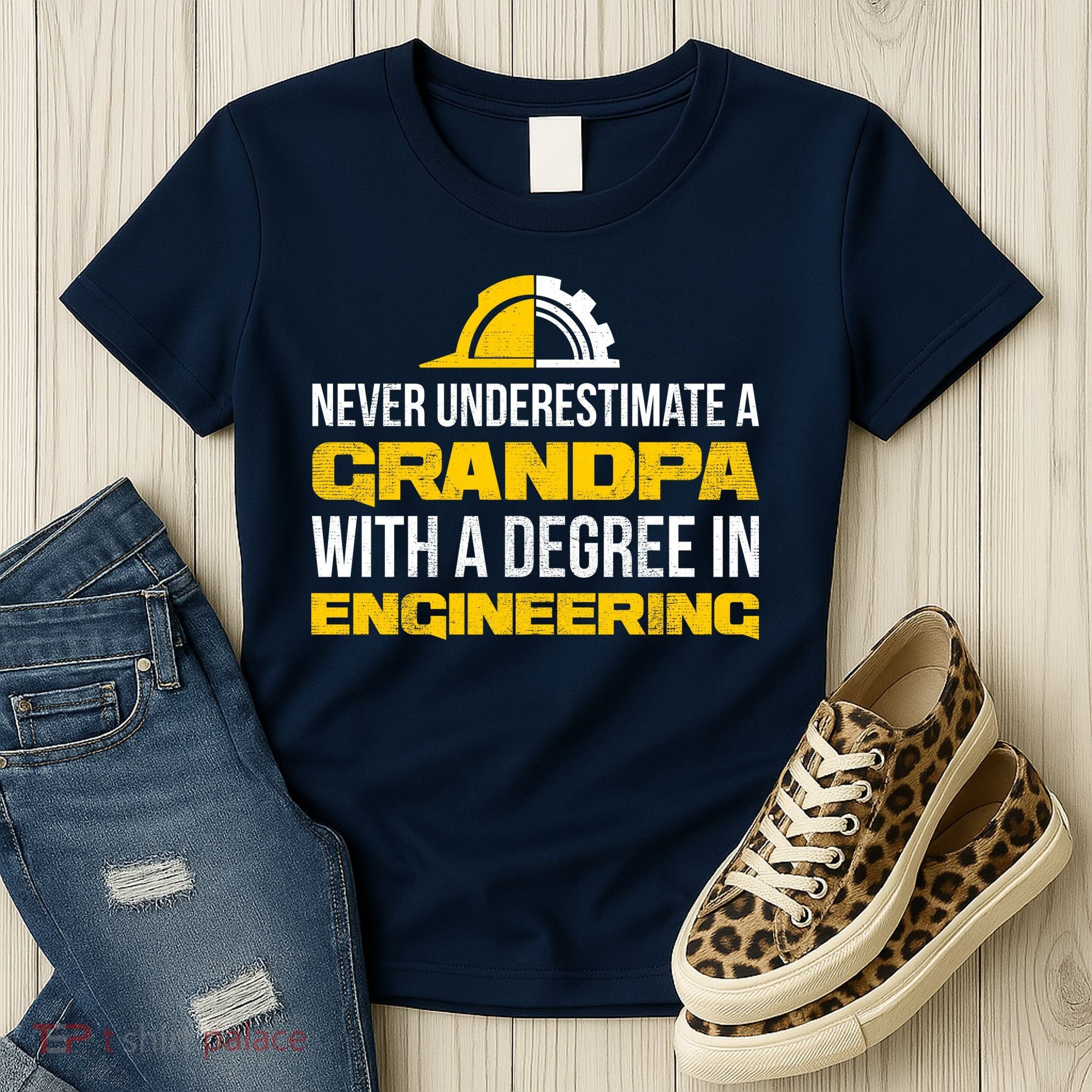 Engineer Grandpa  Women's T-Shirt