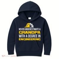 Engineer Grandpa  Kids Hoodie thumb 0