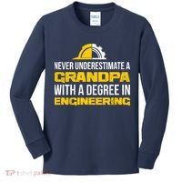 Engineer Grandpa  Kids Long Sleeve Shirt thumb 0
