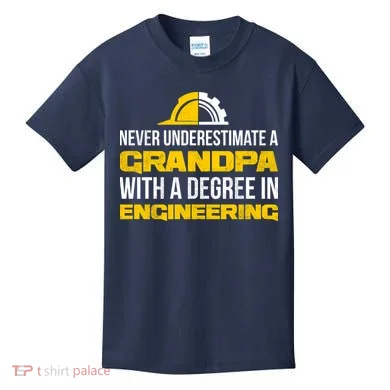 Engineer Grandpa Kids T-Shirt