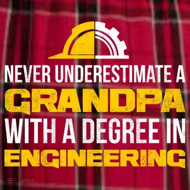 Engineer Grandpa  Women's Flannel Plaid Pajama Pants