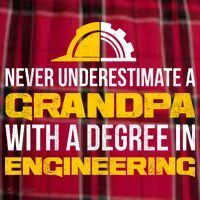 Engineer Grandpa  Women's Flannel Plaid Pajama Pants thumb 2