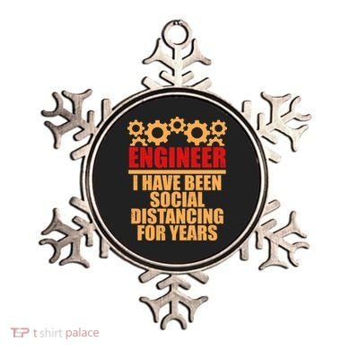 Engineer I Have Been Social Distancing For Years Ornament