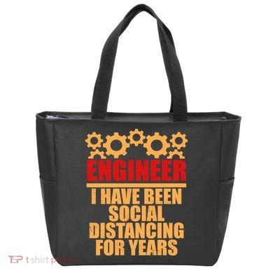 Engineer I Have Been Social Distancing For Years Tote Bag