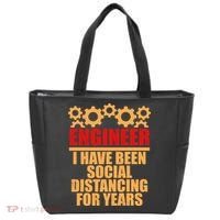 Engineer I Have Been Social Distancing For Years Tote Bag thumb 0