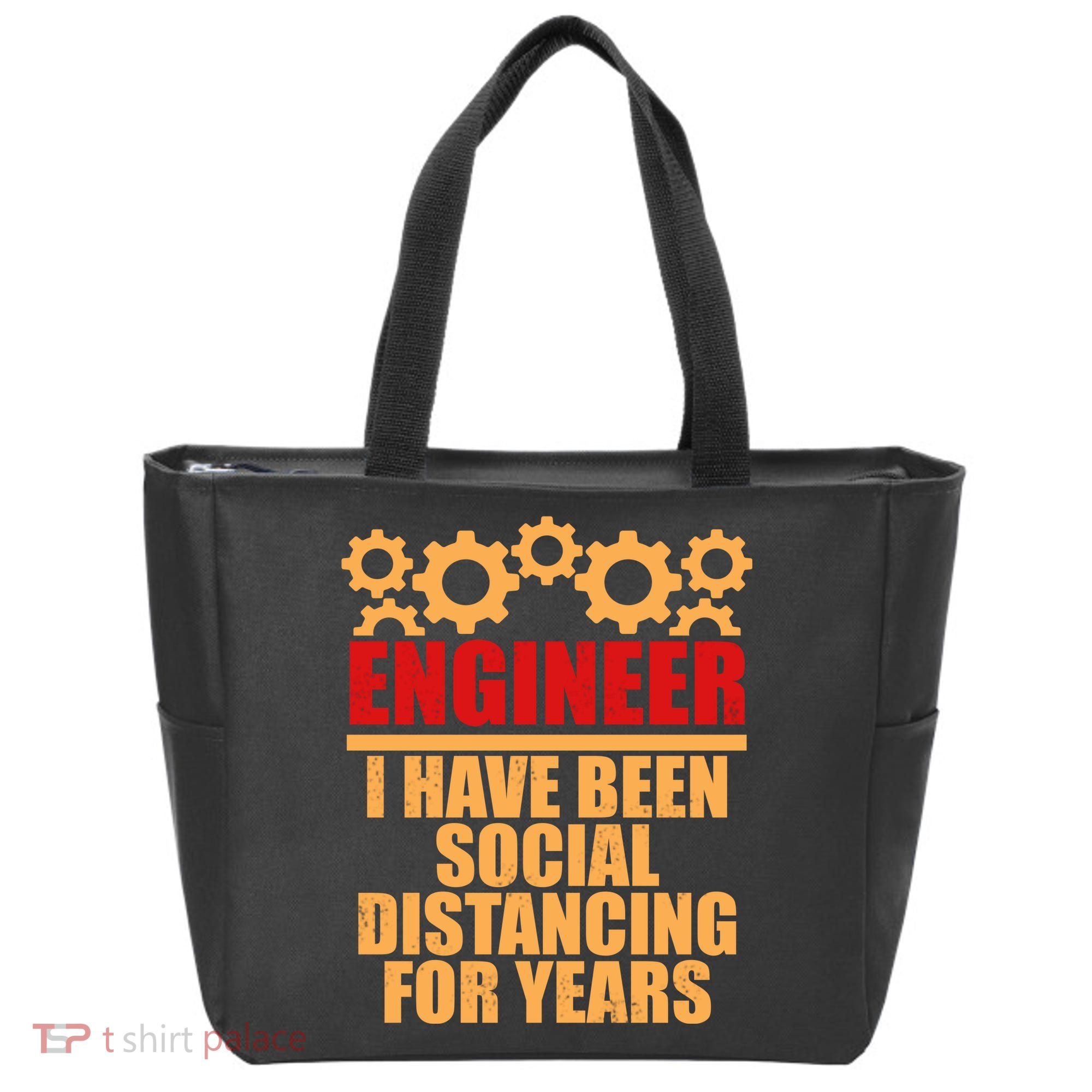 Engineer I Have Been Social Distancing For Years Tote Bag