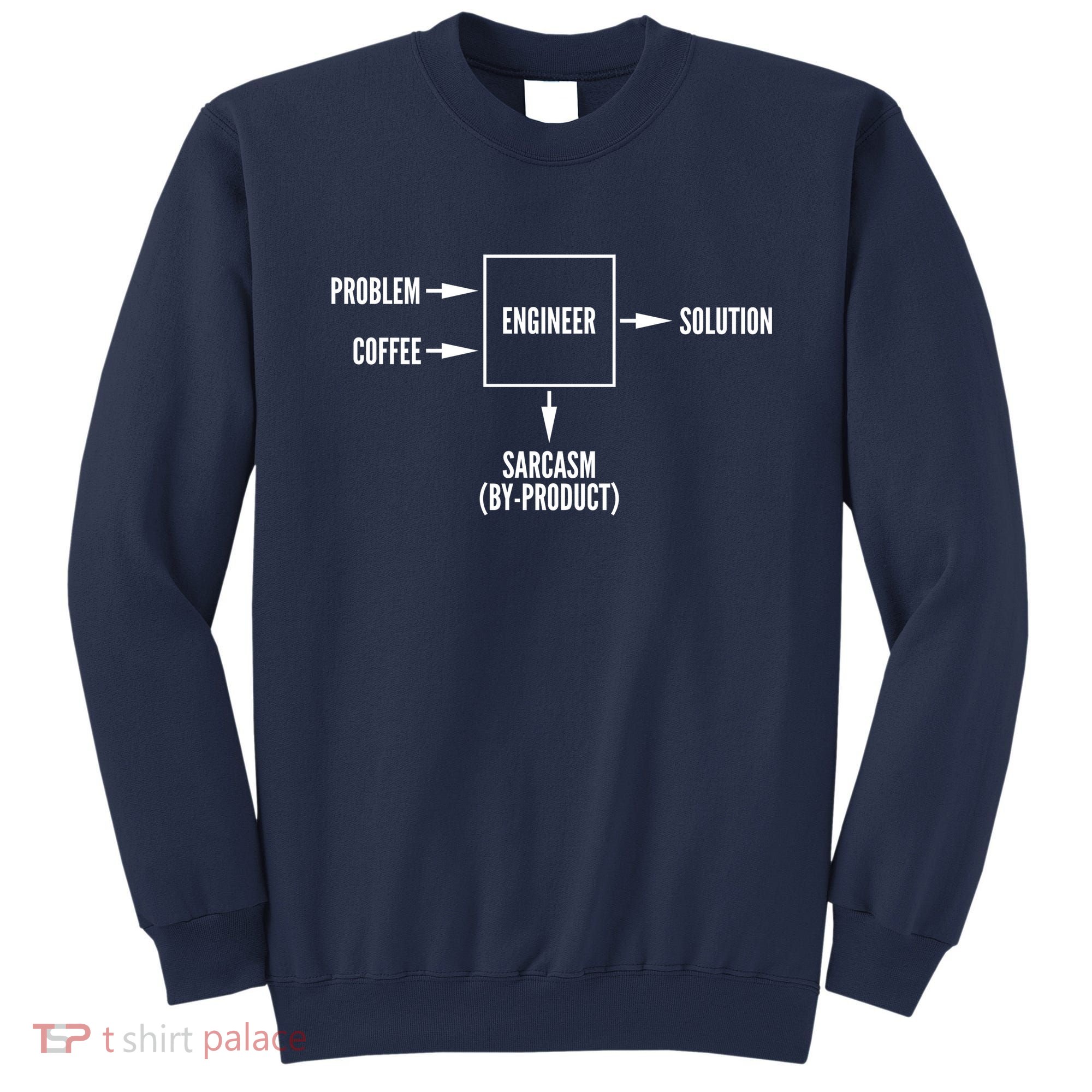 Engineer Sarcasm Diagram Sweatshirt