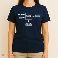 Engineer Sarcasm Diagram T-Shirt thumb 4