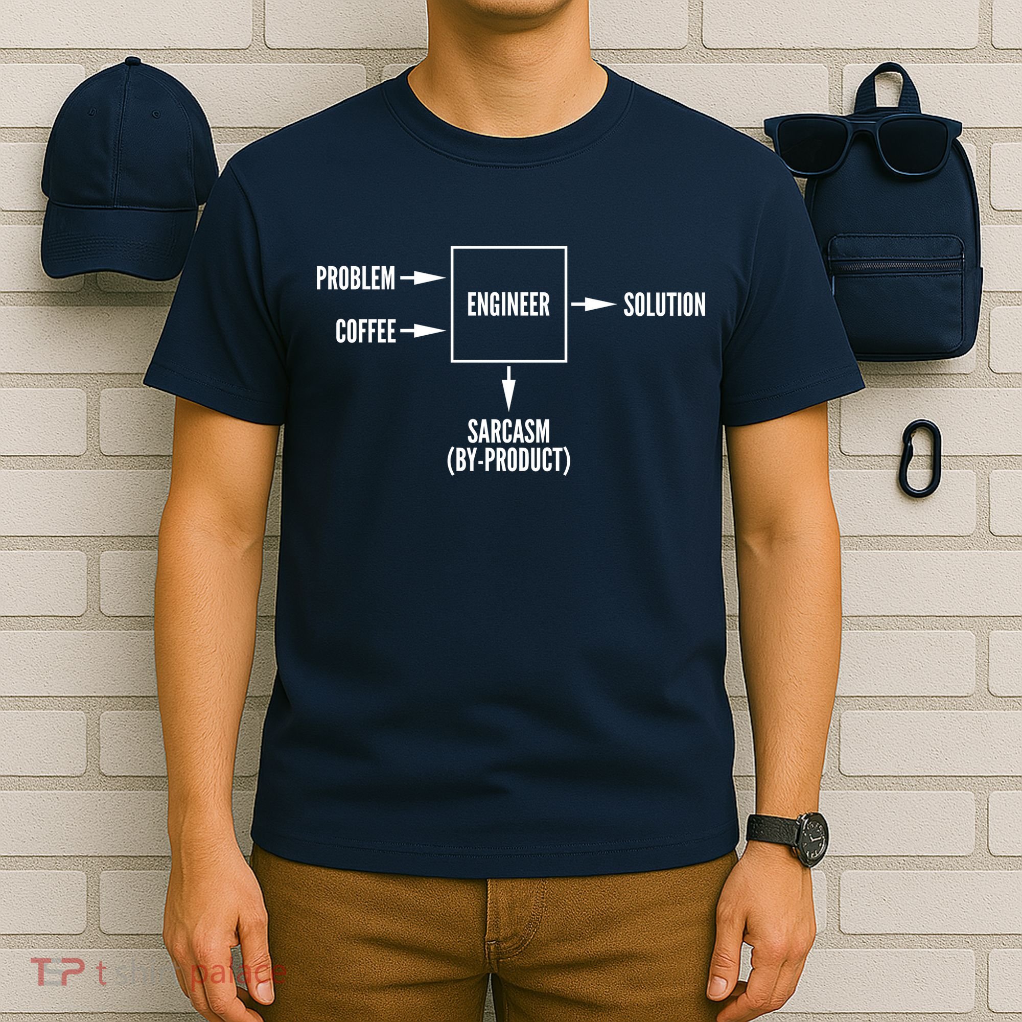 Engineer Sarcasm Diagram T-Shirt
