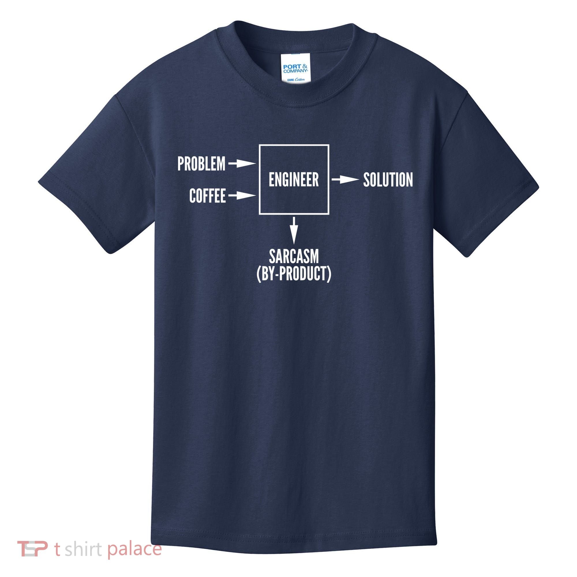 Engineer Sarcasm Diagram Kids T-Shirt