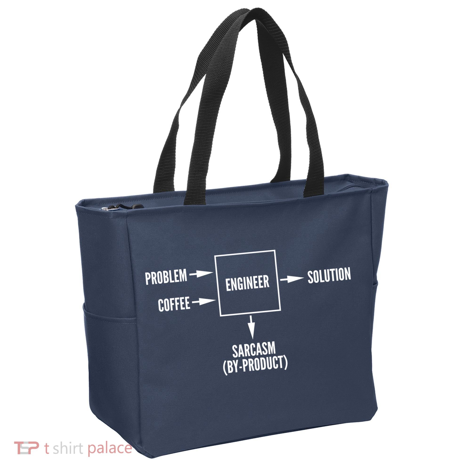 Engineer Sarcasm Diagram Tote Bag