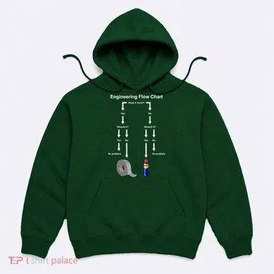 Engineering Flow Chart Hoodie