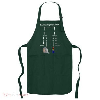 Engineering Flow Chart Apron