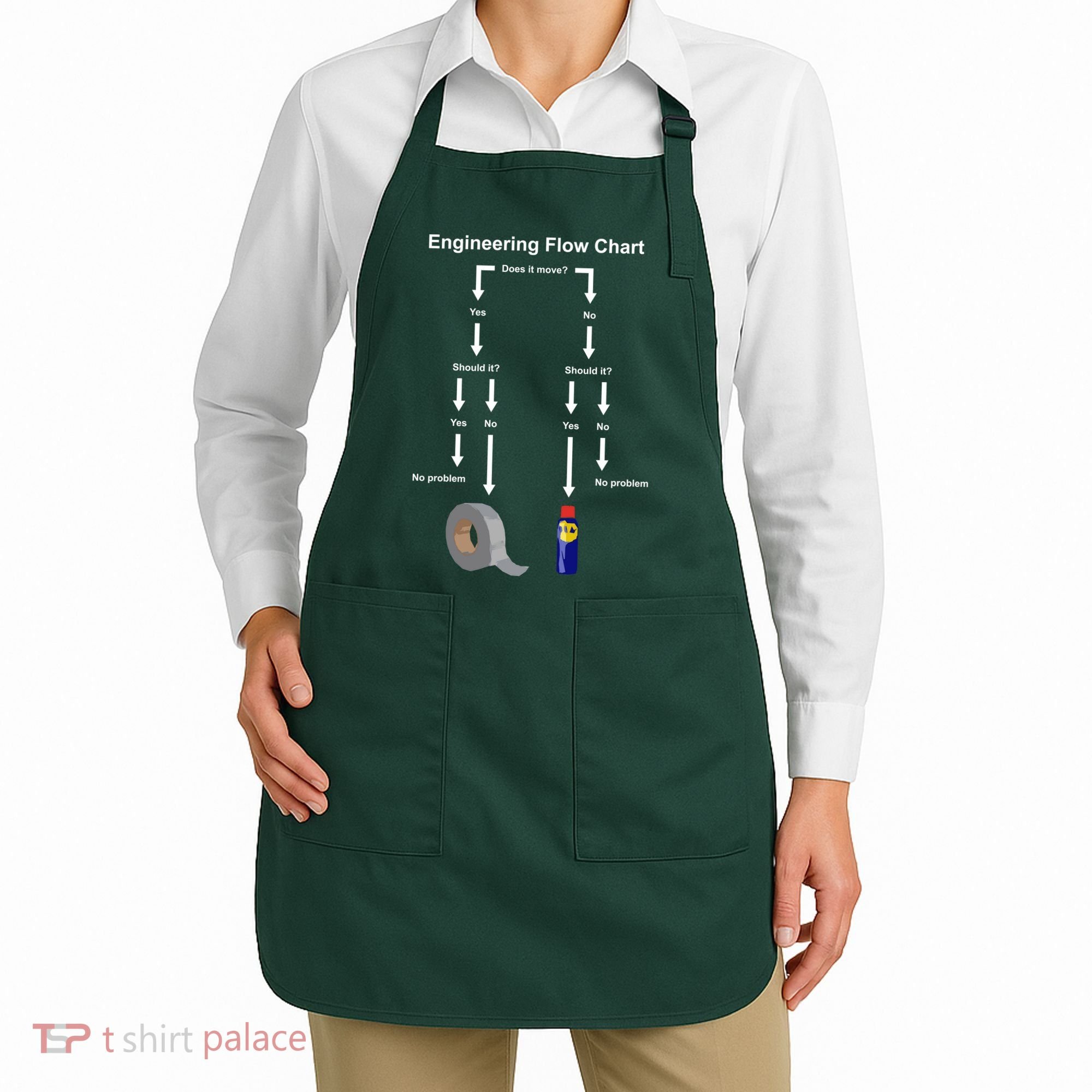 Engineering Flow Chart Apron