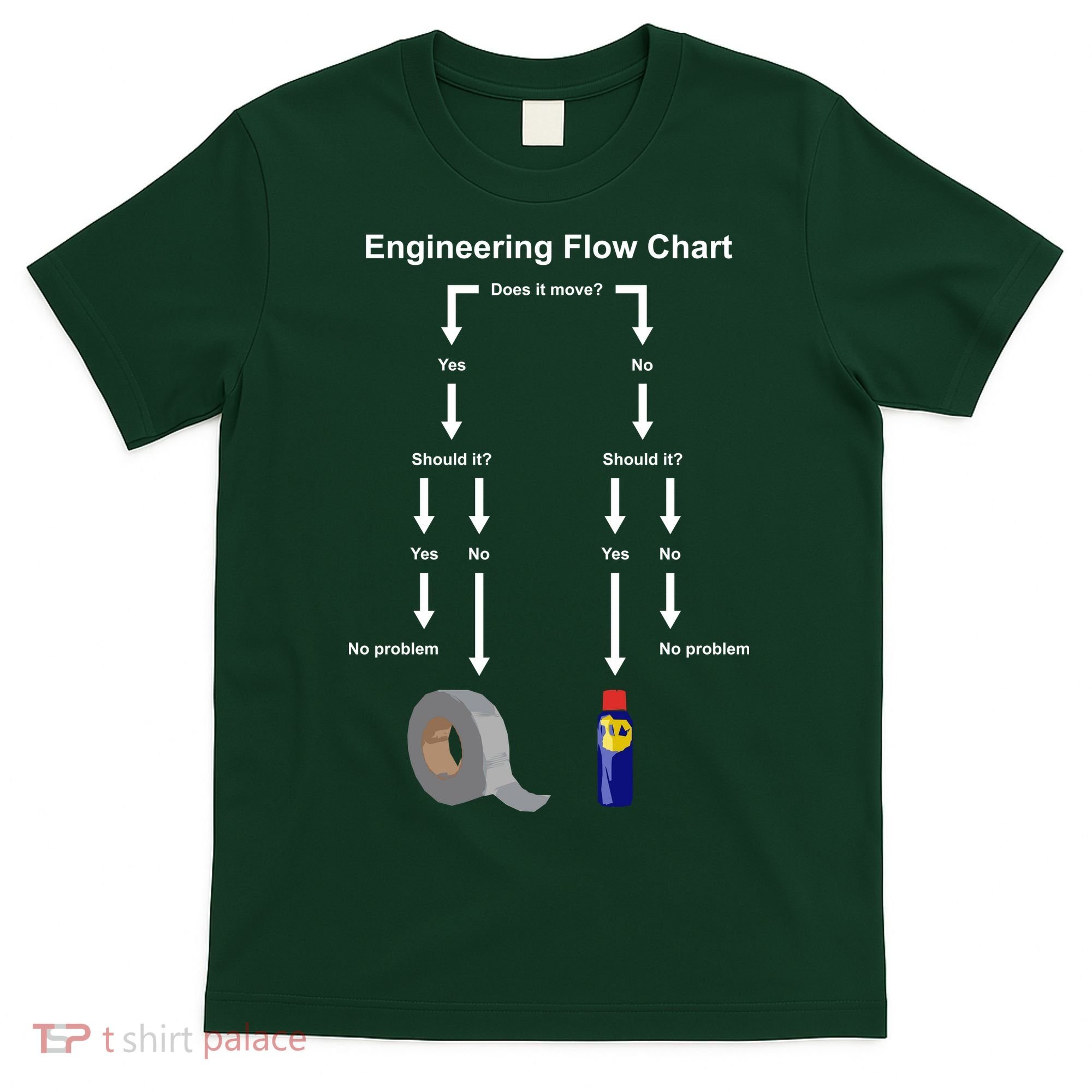 Engineering Flow Chart T-Shirt