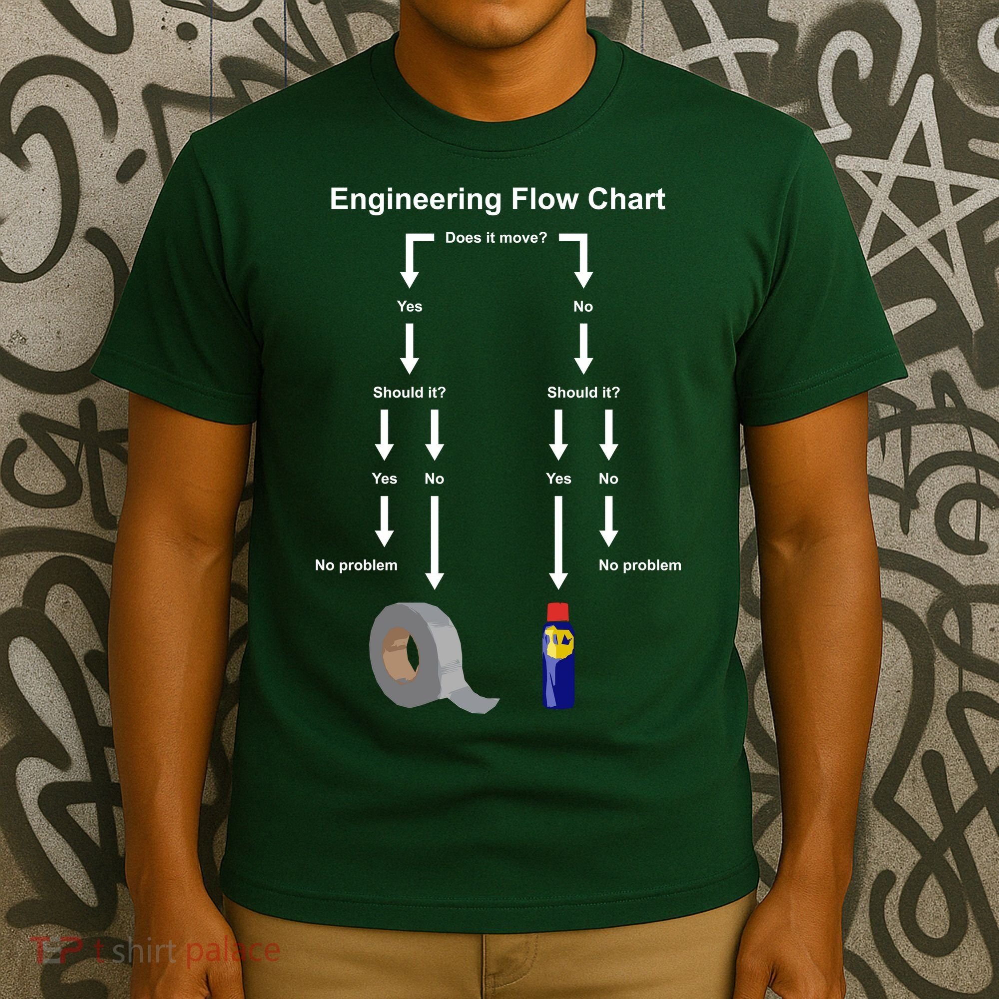 Engineering Flow Chart T-Shirt