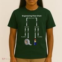 Engineering Flow Chart T-Shirt thumb 4