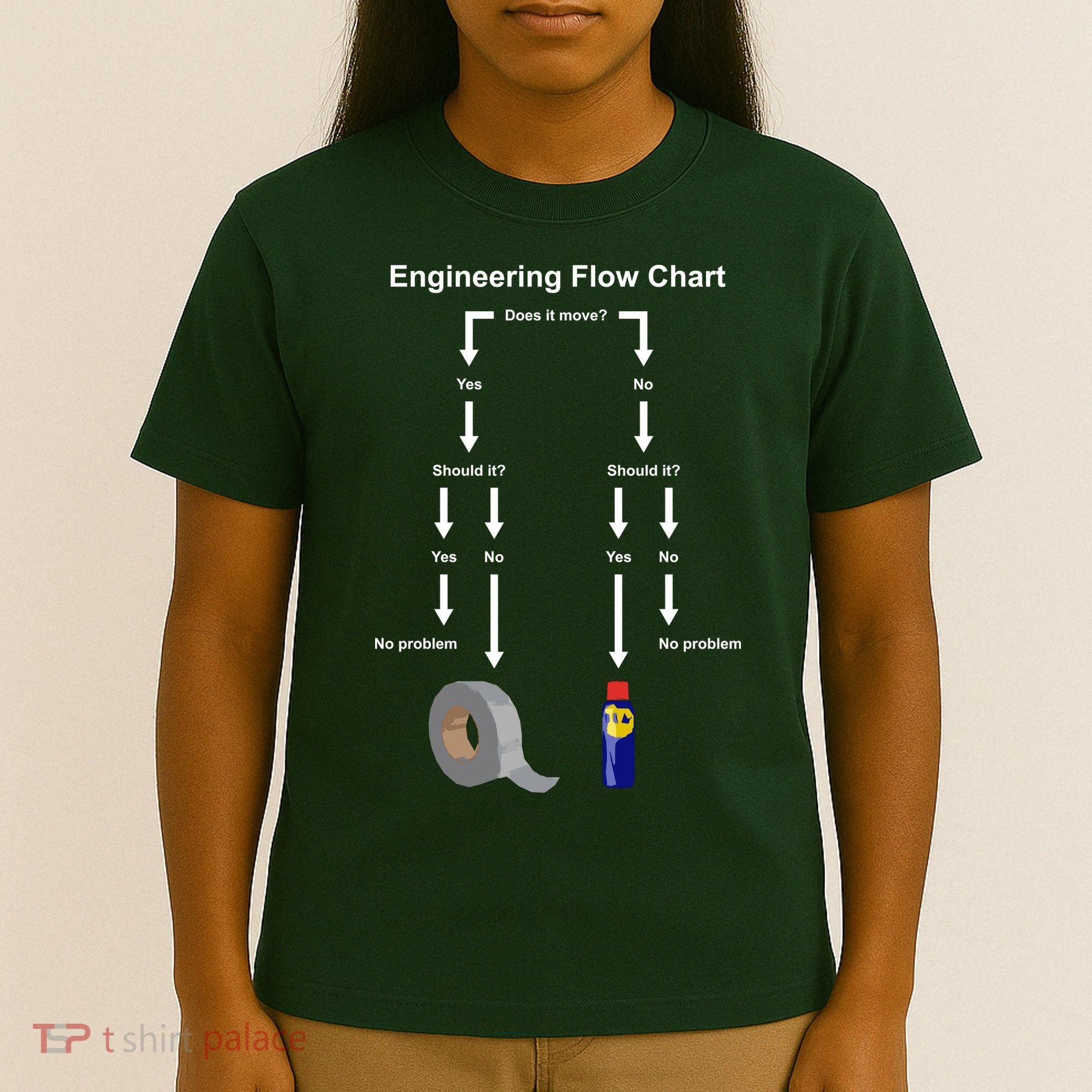 Engineering Flow Chart T-Shirt
