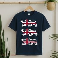 England Euro 21 English Lions Soccer Fan Flag T-Shirt thumb 2