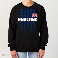 England Flag Soccer Ball Futbol Pattern Women's Sweatshirt thumb 0