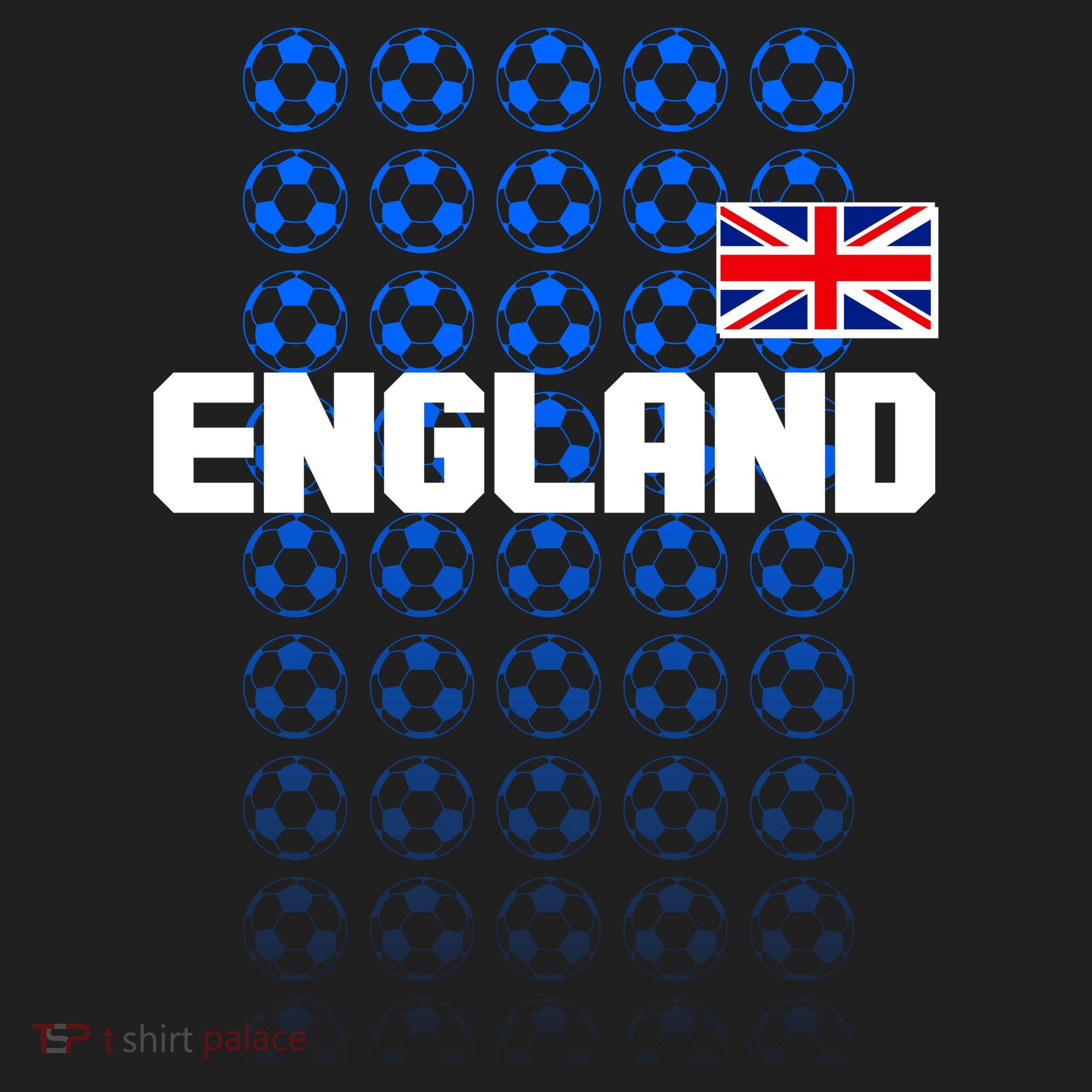 England Flag Soccer Ball Futbol Pattern Women's Sweatshirt
