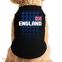 England Flag Soccer Ball Futbol Pattern Doggie Tank thumb 0