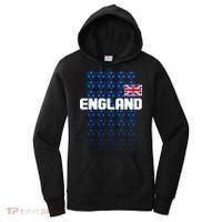 England Flag Soccer Ball Futbol Pattern Women's Hoodie thumb 0