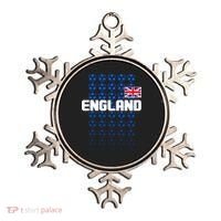 England Flag Soccer Ball Futbol Pattern Ornament thumb 0