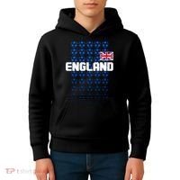 England Flag Soccer Ball Futbol Pattern Kids Hoodie thumb 4