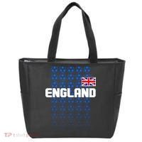 England Flag Soccer Ball Futbol Pattern Tote Bag thumb 0