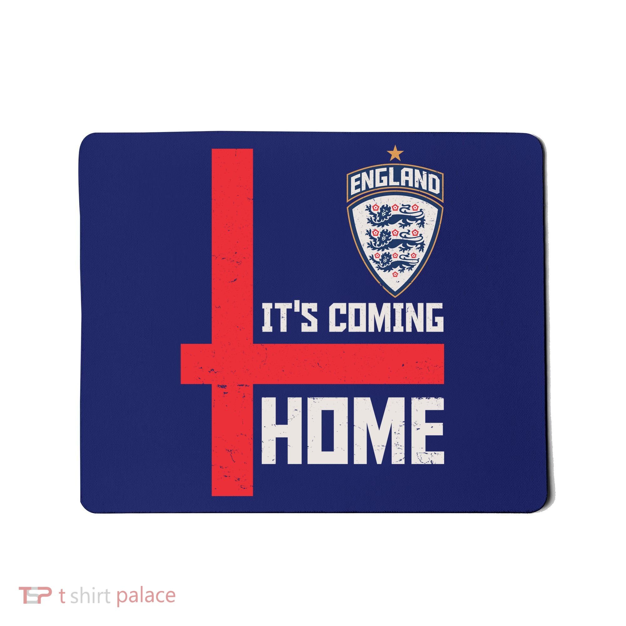 England It's Coming Home Soccer Jersey Futbol Mousepad