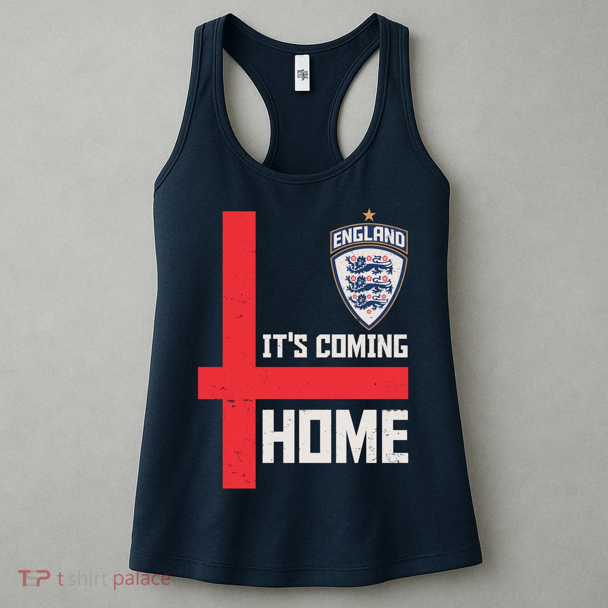 England It's Coming Home Soccer Jersey Futbol Women's Tank Top