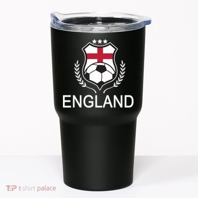 England Soccer English Flag Tumbler