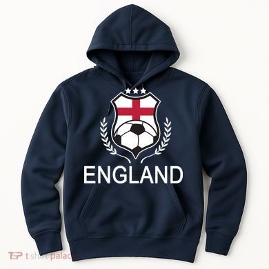 England Soccer English Flag Hoodie