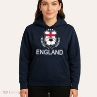 England Soccer English Flag Hoodie thumb 5