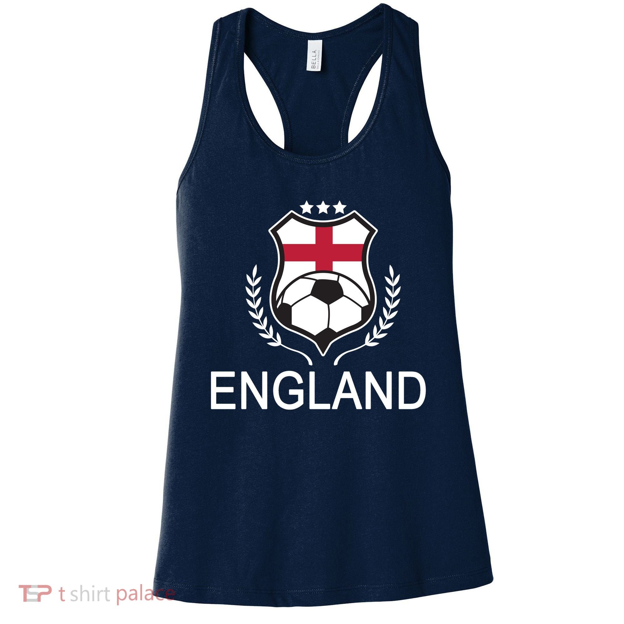 England Soccer English Flag Women's Tank Top