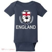 England Soccer English Flag Baby Bodysuit thumb 0