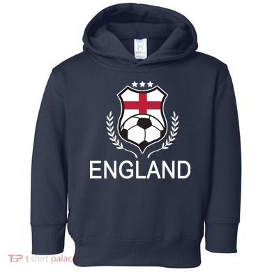 England Soccer English Flag Toddler Hoodie