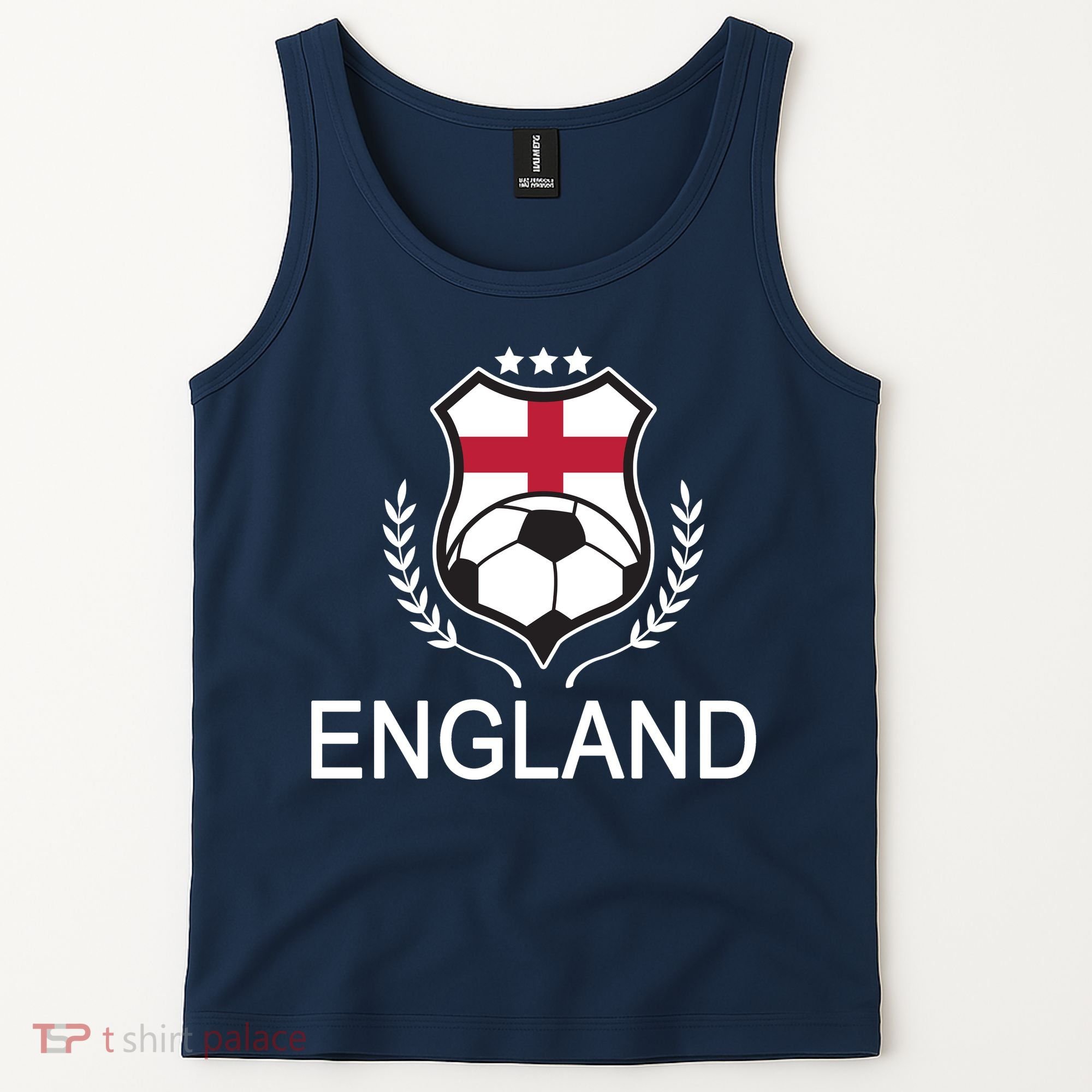 England Soccer English Flag Tank Top