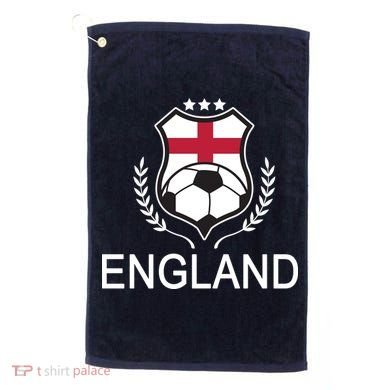 England Soccer English Flag Golf Towel