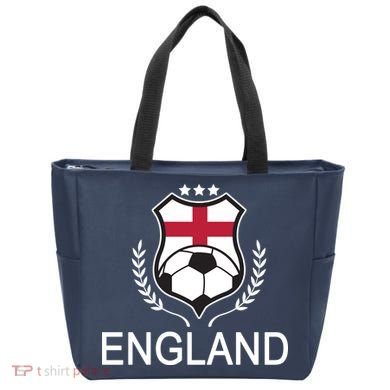 England Soccer English Flag Tote Bag