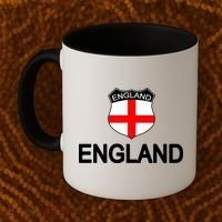 England Soccer Fan English Crest Flag Coffee Mug thumb 2