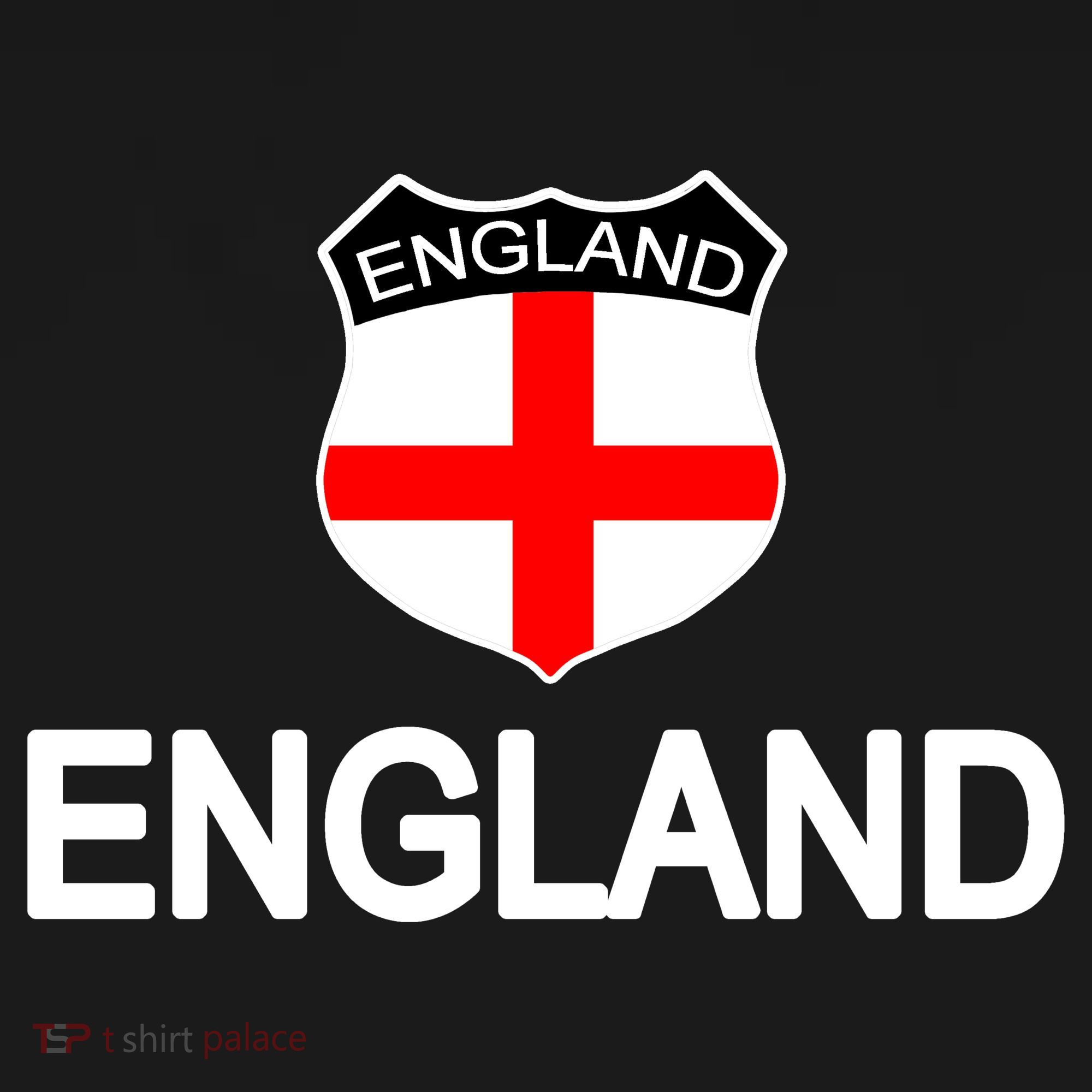 England Soccer Fan English Crest Flag Ornament