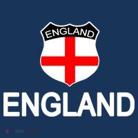 England Soccer Fan English Crest Flag Long Sleeve Shirt thumb 2