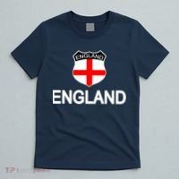 England Soccer Fan English Crest Flag T-Shirt thumb 5